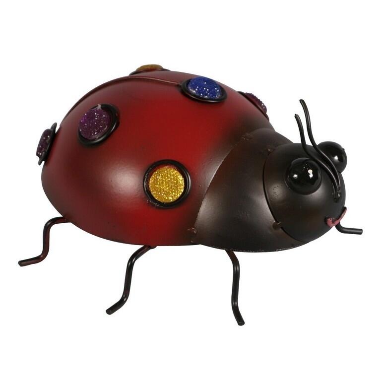 mariquita brillantes 18x19x10 cm